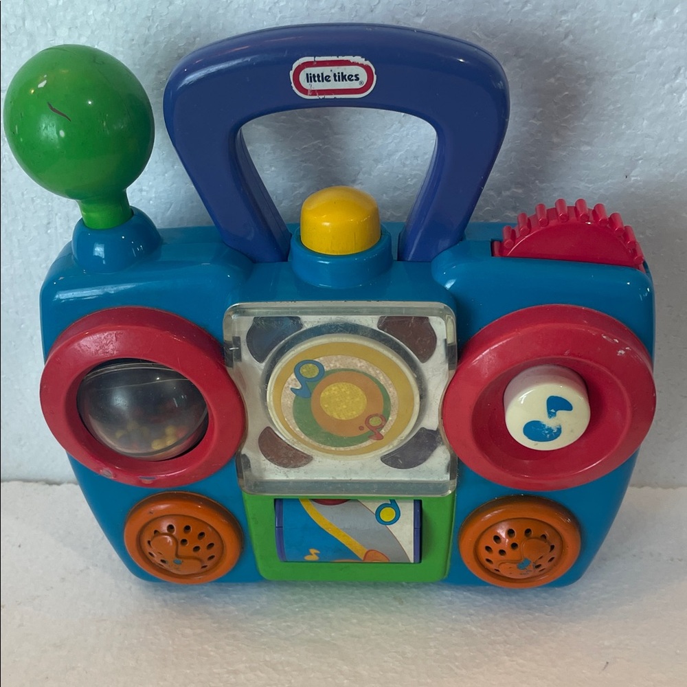 Little Tikes pop tunes little rocker boombox activity toy sounds music learning